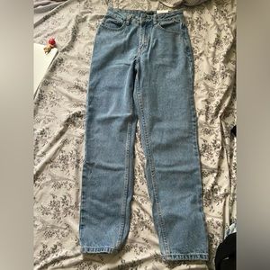 Straight leg jeans